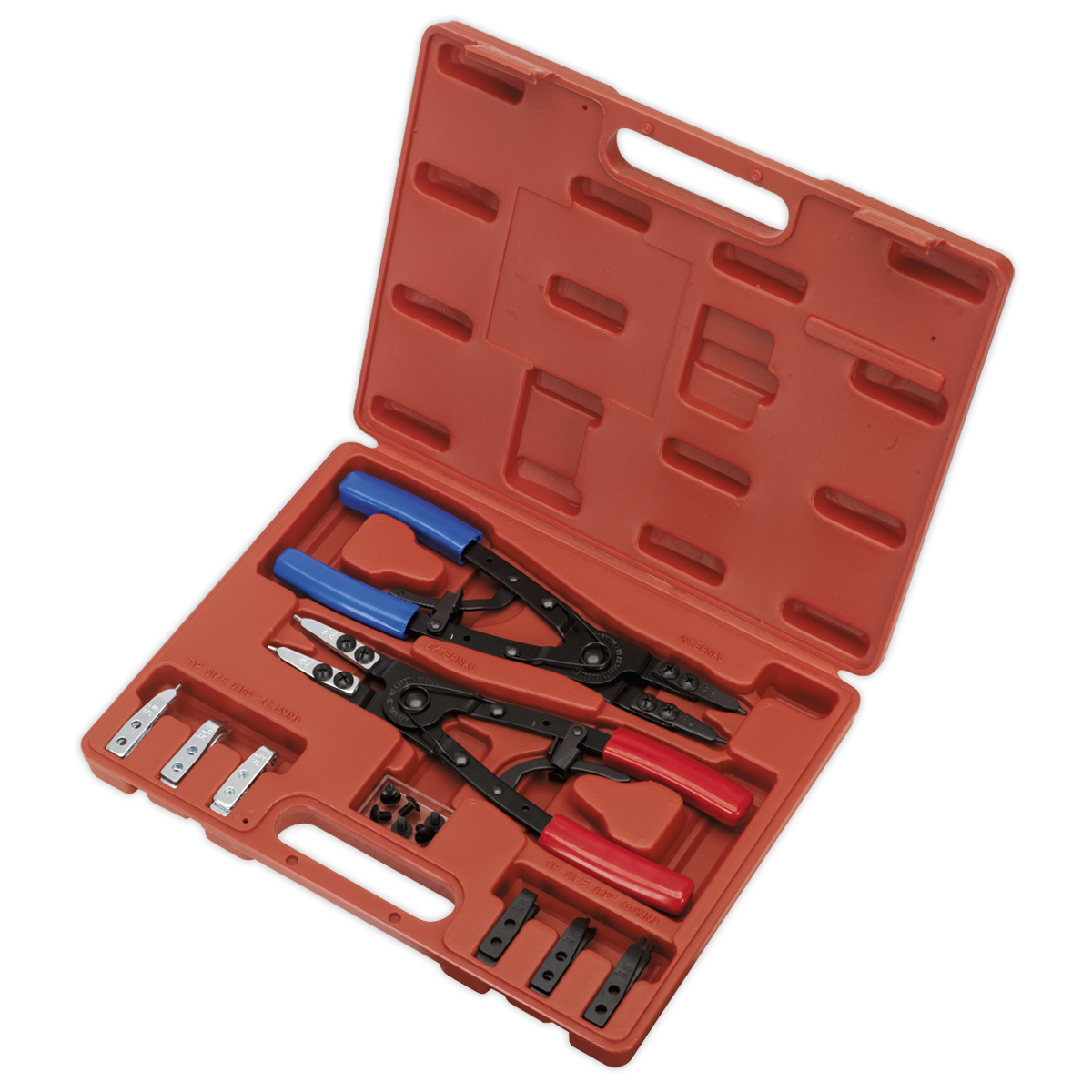 265mm Heavy Duty Circlip Pliers Set AK8500 Sealey