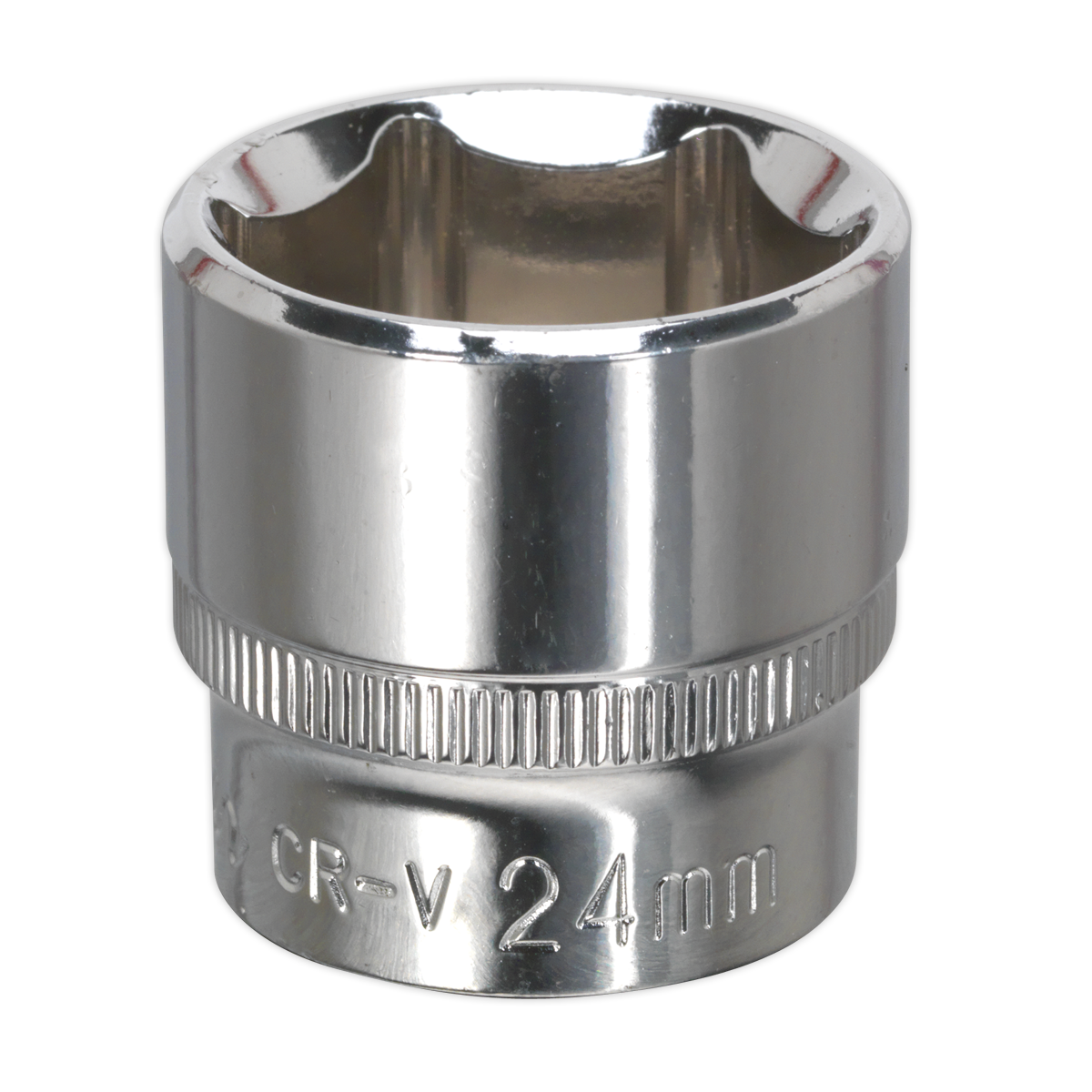 Mm Sq Drive Polished Walldrive Socket Sp Sealey